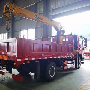 Camion-grue Sinotruk 6,3 tonnes, grue mobile hydraulique à flèche droite, équipement lourd avec siège surélevé pour la livraison - Product Image 4