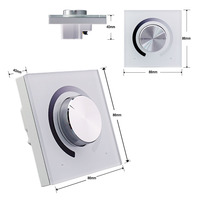 Variateur intelligent SCPOWER 12W 300W à gradation Triac pour éclairage électrique Guangdong