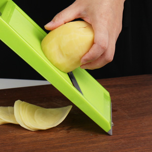 Hot-selling Portable Multi-functional Stainless Steel <b>Vegetable</b> Slicer Eco-friendly Kitchen <b>Tool</b> Gadgets Wholesale - Product Image 1