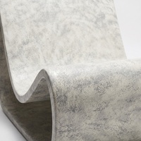 Fauteuil d'appoint incurvé moderne pour salon, hôtel ou réception