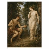 Peinture à l'huile sur toile Xinhangchen, art déco, femme nue, 18x24 pouces, art mural pour mariage et Ramadan