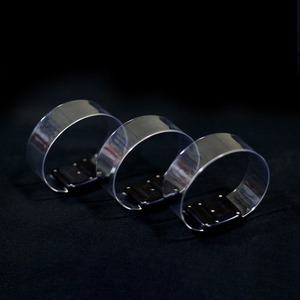 Bracelet LED personnalisé avec logo, couleur RVB, en TPU, avec aimant, pour événements et concerts - Product Image 4