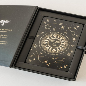 Impresión de Cartas del Tarot Personalizadas con Lámina Dorada, con Guía, Barajas de Cartas del Tarot al por Mayor para Adivinación y Juego - Product Image 4