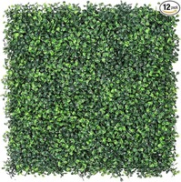 Kunstmatige buxus panelen, haagplant, privacy scherm, zonwerend, geschikt voor buiten, binnen, tuin, hek