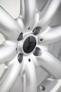 Meilleur prix <span class=keywords><strong>17</strong></span> <span class=keywords><strong>pouces</strong></span> argent alliage d'aluminium coulée jante conception à cinq rayons avec PCD 4*100 ET48 CB56.1 nouveau pour <span class=keywords><strong>MINI</strong></span> <span class=keywords><strong>Cooper</strong></span> - Product Image 3