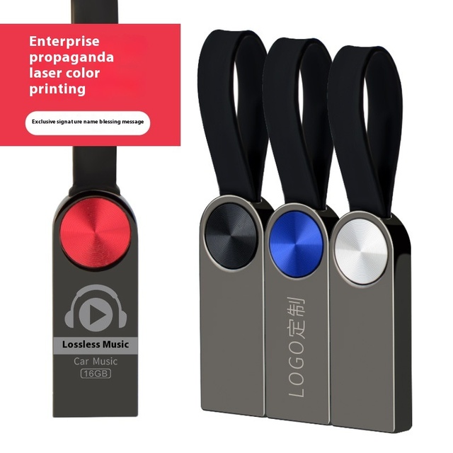 Wholesale Custom logo Pen Drive Mini Metal Memory Stick Creative USB Flash Drives 2GB-128GB High Speed Clé USB Flash Memory
