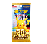 Ensemble de cartes commémoratives YS 30e anniversaire avec Greninja EX, Sylveon EX et cartes brillantes en feuille métallique – Collection Premium pour les passionnés