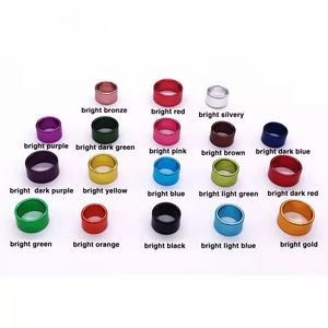 Joyfamily Aangepaste Aluminium Vogel Poot <span class=keywords><strong>Ring</strong></span> Multi Size Duivenring Vogel <span class=keywords><strong>Ring</strong></span> - Product Image 3