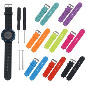 <span class=keywords><strong>Correa</strong></span> de <span class=keywords><strong>Reloj</strong></span> de Silicona Suave de Repuesto para <span class=keywords><strong>Garmin</strong></span> <span class=keywords><strong>Forerunner</strong></span> 220 230 235 620 630 <span class=keywords><strong>735XT</strong></span> Approach S20 S5 S6, <span class=keywords><strong>Correa</strong></span> Deportiva Transpirable - Product Image 1