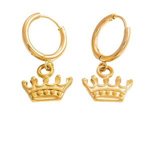 Pendientes de Clip con Forma de Animales, Chapados en Oro de 18K, Aleación de Zinc, Estilo Oceánico con Caballito de Mar, Estrella de Mar y Pez, para Mujer - Product Image 5