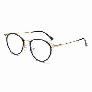 Runde Fertigbrillen für Kurzsichtigkeit Optische Brillengestelle für Damen und Herren Katzenaugen-Kurzsichtbrillen - Product Image 2