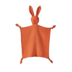 Bán buôn tùy chỉnh trẻ em hữu cơ bông Bunny thỏ bé chăn Comforter - Product Image 4