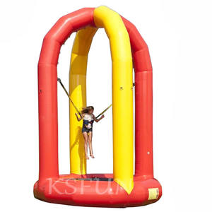 Trampoline de saut à l'élastique géant commercial gonflable pour les sports de plein air Jeux de carnaval pour les enfants et les adultes Événements - Product Image 1