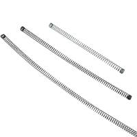 Ressorts hélicoïdaux de compression sur mesure en acier inoxydable avec extrémités fermées et apprêtées – Pièces directes d'usine OEM
