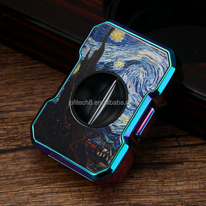 Coupe-cigares JOFI, coupe en V, lame en acier inoxydable, ciseaux à cigares portables, outil de coupe à la guillotine, accessoires pour cigares, cadeau, diamètre 23 mm - Product Image 1