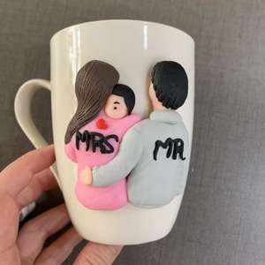 Nouveauté 2022 Meilleure <span class=keywords><strong>tasse</strong></span> à café en céramique en argile polymère faite à la main pour <span class=keywords><strong>maman</strong></span>, <span class=keywords><strong>tasse</strong></span> à café pour un cadeau - Product Image 2