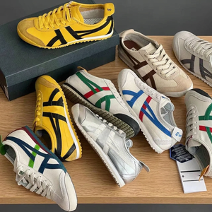 Nuevas Zapatillas Casuales para Correr con Parte Superior de Tela Elástica, Diseño Evergreen con Cordones y Puntera Reforzada, Estilo Cómodo para Caminar, Parte Superior Tejida Fly Woven, PVC - Product Image 3