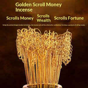 Incienso de Sándalo sin Humo de Buda y Guanyin, <span class=keywords><strong>el</strong></span> más vendido, para la Familia <span class=keywords><strong>Inmortal</strong></span>, Guan Gong, y para la prosperidad (Money-rolling Golden) - Product Image 4