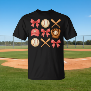 Camiseta de béisbol para mamá de jugadoras de béisbol, estilo coqueta - Product Image 3