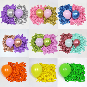 Palloncini in Lattice Rotondi Colorati Assortiti 5/10/12/18 Pollici Gonfiabili all'Elio per Feste di Compleanno per Bambini - Product Image 2