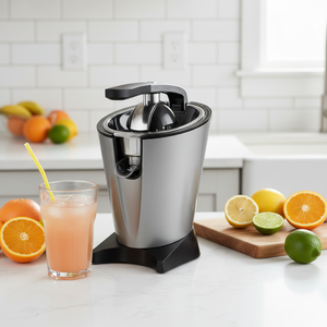 Presse-agrumes électrique SKD multicolore avec levier à pression et double cône en acier inoxydable, détachable, pour agrumes de grande et petite <span class=keywords><strong>taille</strong></span> - Product Image 2