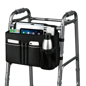 Patient <b>Walker</b> Storage Bag Detachable Multi Pockets Organizer for Injured <b>Elderly</b> Seniors Mobility Aid <b>Walker</b> Organizer Tote Bag - Product Image 1