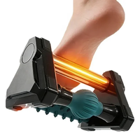 Masseur chauffant multifonctionnel 3 en 1 pour les pieds, soulagement de la fasciite plantaire, amélioration de la circulation, soulagement de la douleur, réflexologie plantaire