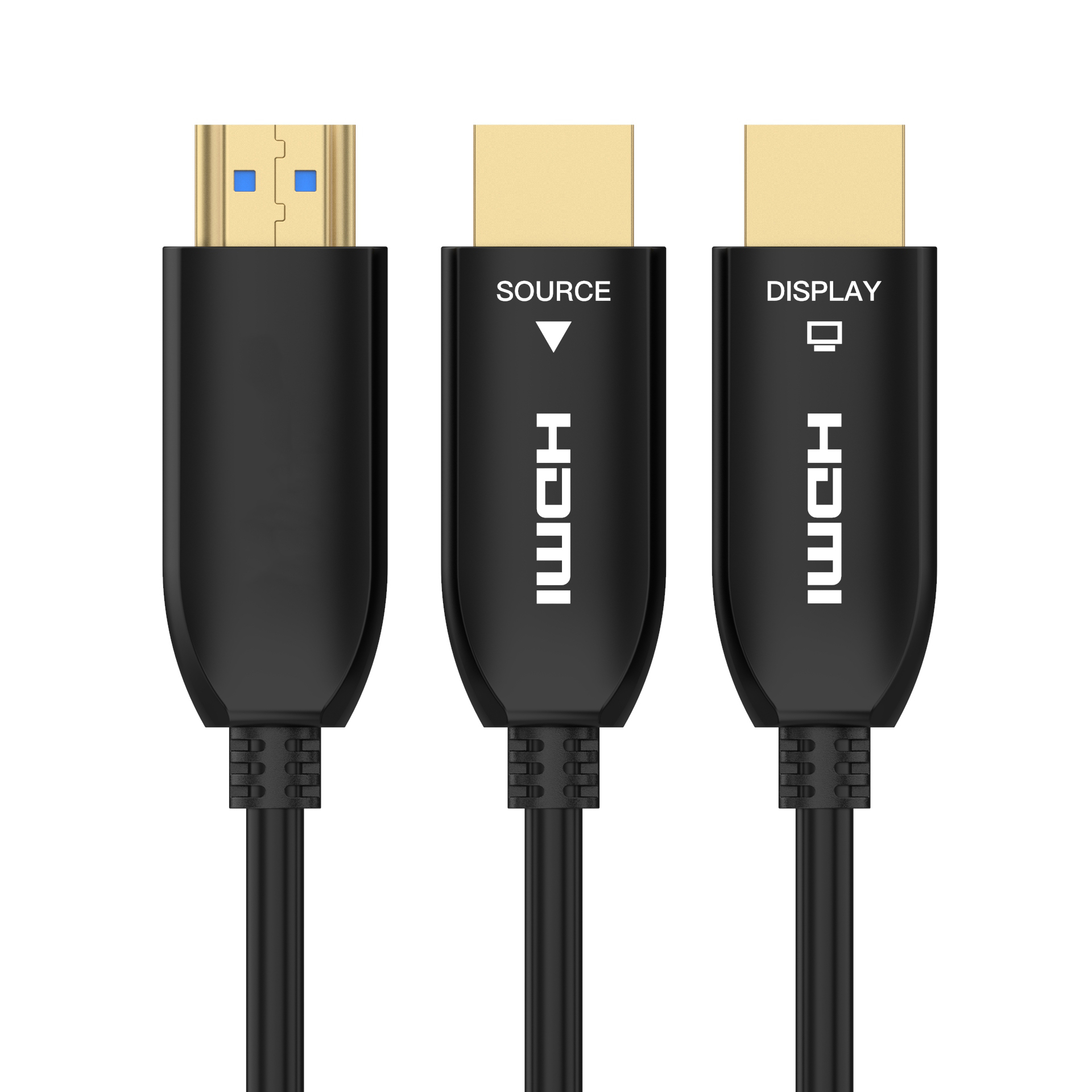 Пользовательский логотип 18 Гбит/с 4K/60 Гц Оптическое волокно HDMI 4K кабель HDMI2.0 AOC кабель