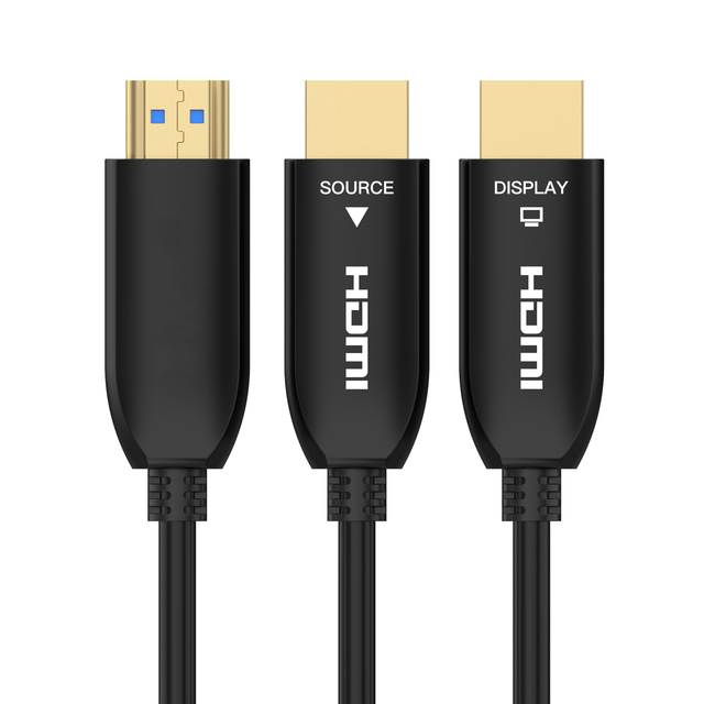 AOC Fiber Optic HDMI 2.0 Cable 4K/60Hz 18Gbps HDR HDCP2.2 Long Distance 10M-100M