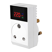 Prise sud-africaine sur tension et sous tension 110V Plugin protecteur de tension pièces de climatisation