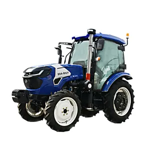 2024 Nieuwe Ontwerp 50hp 60hp 80hp 4wd Wiel Tractor Tuin Tractor Grasveld Tractor Te Koop