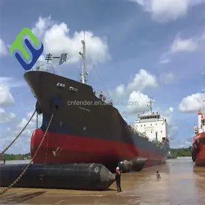 Bateau en caoutchouc d'amarrage de ballon de cale lançant des airbags marins d'airbag marin pour le bateau