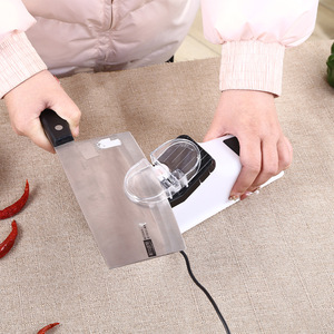 Afilador de Cuchillos Eléctrico Portátil <span class=keywords><strong>para</strong></span> Cuchillos y <span class=keywords><strong>Tijeras</strong></span>, <span class=keywords><strong>Piedra</strong></span> de <span class=keywords><strong>Afilar</strong></span> de Doble Cara de Afilado Rápido - Product Image 4
