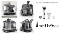 Aspirateur Électrique Compact Humide/Sec Portable à Vapeur pour Nettoyage des Taches sur Tapis et Canapés
