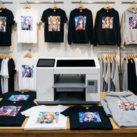 Imprimante DTG A3 pour l'impression directe sur vêtements, machine d'impression de t-shirts, imprimantes DTG pour la production de sweats à capuche, t-shirts et vêtements personnalisés