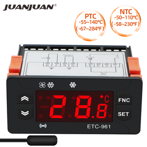 Controlador de Temperatura y Humedad Inteligente de 220V, Controlador de Calefacción y Refrigeración - Product Image 4