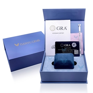 Tianyu đá quý moissanite Pinky Vòng ODM OEM tùy chỉnh đồ trang sức nhà sản xuất bạch kim <span class=keywords><strong>10k</strong></span> 14k 18K vàng trắng Nhẫn cưới vài Bộ - Product Image 6