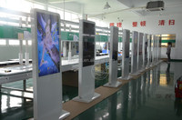 Kiosque publicitaire LCD extérieur haute luminosité et étanche