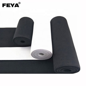 Alta tensión 2 "3" 4 "5" 6 "negro blanco ancho tejido poliéster tejido elástico correas para ropa - Product Image 1