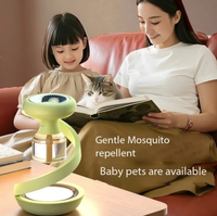 Nouvelle lampe anti-moustiques électrique rechargeable avec indice de protection IP55 et garantie d'un an, puissante et sûre pour une utilisation domestique