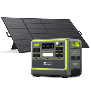 Fossibot 2048Wh 2400W 220v-240v/20A แบตเตอรี่ LifePo4 เครื่องกำเนิดไฟฟ้าพกพา พลังงานแสงอาทิตย์สำหรับบ้าน ระบบกักเก็บพลังงานสำหรับกิจกรรมกลางแจ้ง - Product Image 1