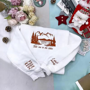 Sudaderas Personalizadas OEM de 300g, Cuello Redondo, Unisex, Logotipo Bordado, Impresión en Relieve, Técnica Lavada, 100% Algodón - Product Image 3