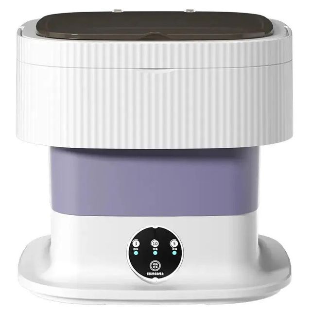 New Upgrade 10L Cute Folding 3 Washing Modes Mini Portable Washing Machine Baby Clothes Underwear Briefs Towels Socks