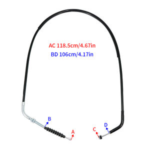 Ligne de câble d'embrayage de moto pour <span class=keywords><strong>Yamaha</strong></span> 4KA-26335-10 <span class=keywords><strong>XJ600N</strong></span> Diversion Naked - Product Image 6