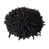 16 pouces Long Twist Curl Toupee Topper Indien Hommes Prothèse Capillaire Naturel Hommes Perruque Super Fine Soudée Mono Toupee 15mm