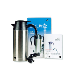 Stainless Steel Car Electric Kettle 750ml 12 24V Automotive Steam Generator Heating <b>Water</b> <b>Dispenser</b> For Vehicle Use - Product Image 3
