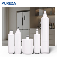 Filtro de Agua para Refrigerador con Bloque de Carbón NSF, Filtración de Plástico, Compatible con SAM-SUNG, SUB-ZERO y Whirlpool, Reduce Contaminantes Domésticos
