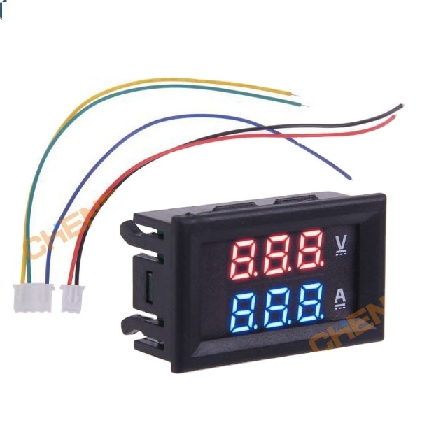 Хит продаж! Новое поступление! 100V 100A DC Цифровой вольтметр Амперметр LED Amp вольтметр и токового шунта