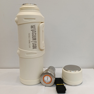 Extra <strong>Large</strong> Stainless Steel Vacuum <strong>Flask</strong> with Handle and Lid 24hrs Hot/Cold Thermal Insulation BPA Free for Travel - Product Image 2
