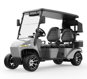 Carrito de <span class=keywords><strong>Golf</strong></span> Eléctrico de 30 km/h de Velocidad Máxima, Vehículo de Transporte Turístico con Dirección Inteligente, Carrito de <span class=keywords><strong>Golf</strong></span> de 2 Plazas para Campos de <span class=keywords><strong>Golf</strong></span> y Comunidades - Product Image 1